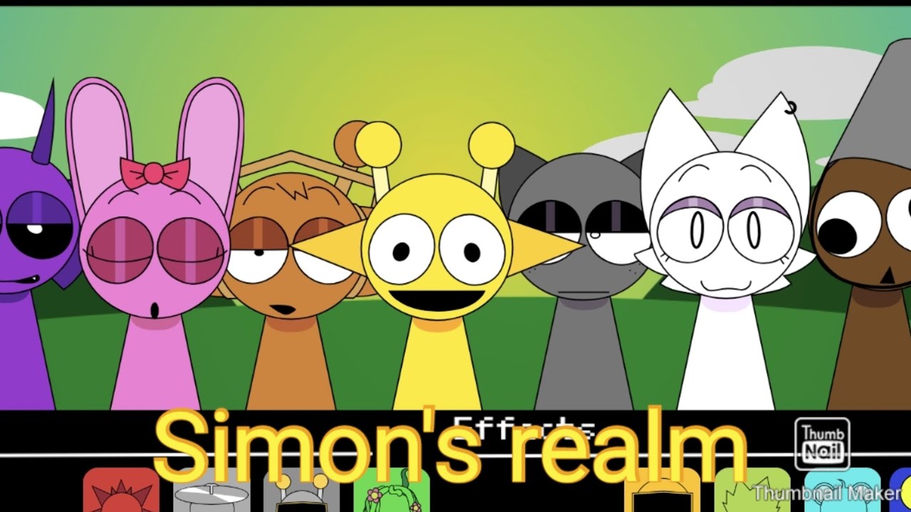 Incredibox sprunki simon's realm Fase 1. Remix a pro