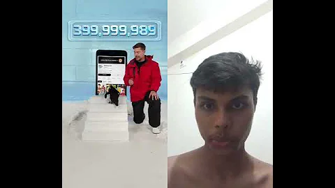 Can Mrbeast Teach a Penguin To Subscribe #shortsfeed #shortvideo #mrbeast #shorts #subscribe