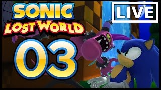 Let's Play LIVE: Sonic Lost World Part 3 [60 FPS]