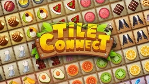 Tile Connect: Matching Game levels 1 to 5 
