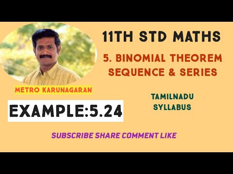 11th Std Maths Example 5.24 Find ³√64