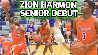 Zion Harmon Scores 30 POINTS In FIRST GAME! Crafty D1 Point Guard Makes It Look TOO EASY 💸