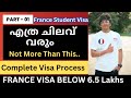 France student visa malayalam  detailed visa expenses for france  0 to first two month expenses