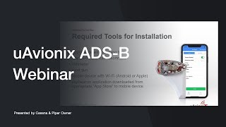 uAvionix ADS-B Webinar - Presented by Cessna & Piper Owner screenshot 4