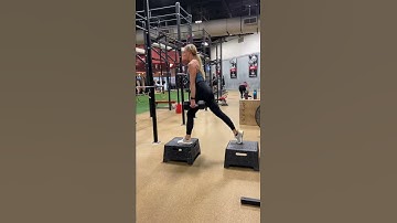 (1 sec) Pause DB Deficit Bulgarian Split Squats