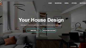 ASMR Programming - Modern Landing page using HTML And CSS - No Talking