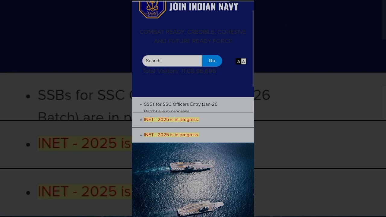 🇮🇳 Navy SSR/MR Admit card has been released. 🇮🇳 
