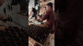 mitti ka kulhad ese banta he #ytshorts #kulhad #clay #work #