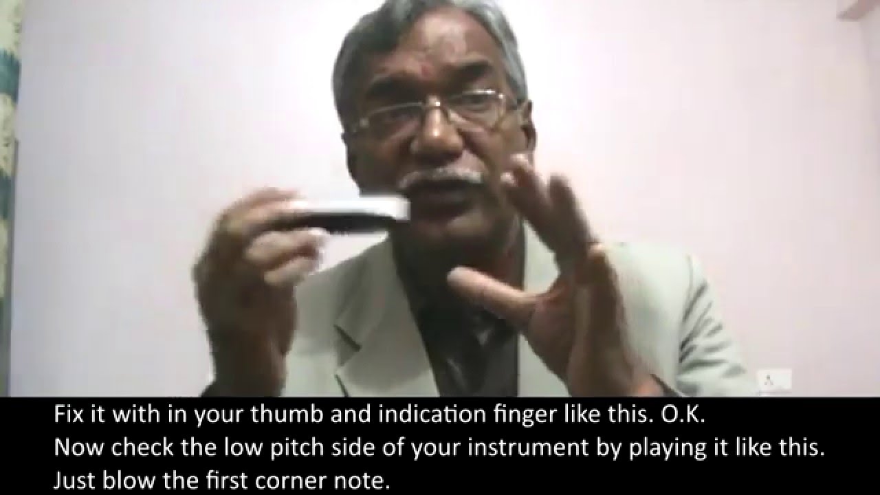 Harmonica Lesson 1 By Rajendra Prasad Saxena YouTube