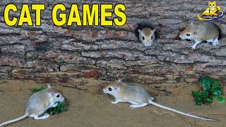 Cat Games Mouse | Real Mouse Maze Mania! Hunt & Hide Game For Cats | Best Watching Video For Cats 4k