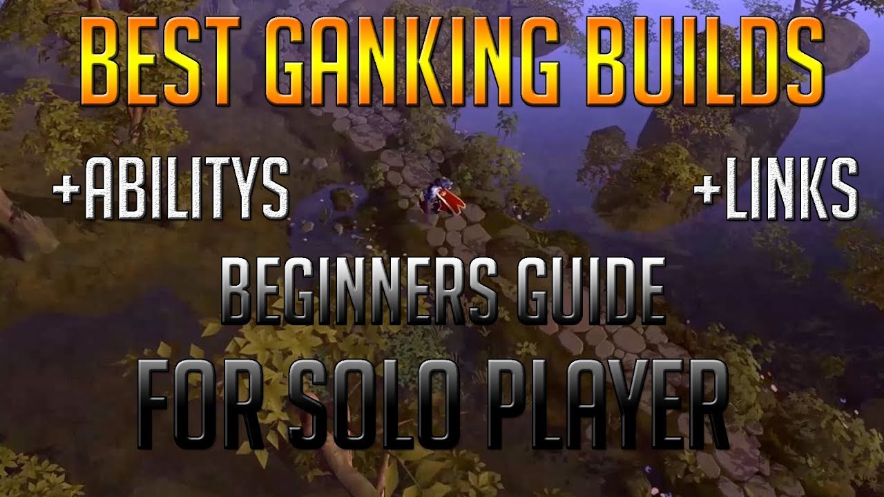 Albion Online Best ganking builds for solo ganking PVP YouTube