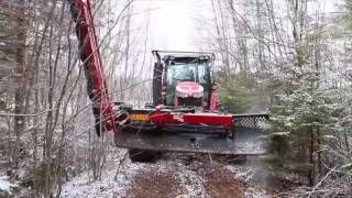Soucy Track   Debrousaillage et preparation des sentiers