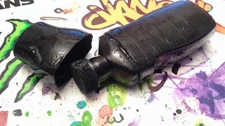 Graffiti tutorial | How to make a shoe polish bottle / kiwi mop marker