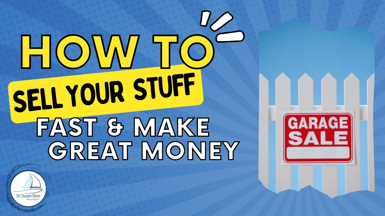 Selling all our stuff to go live on a boat