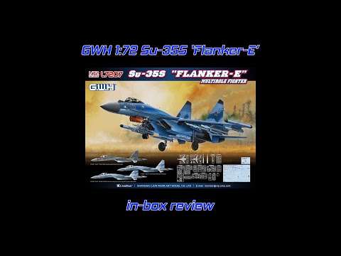GWH 1:72 Su-35S 'Flanker-E' (L7207) inbox review / unboxing