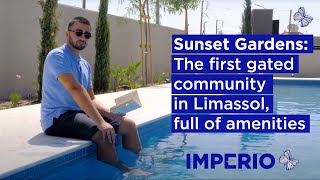 Sunset Gardens: The first gated residential community in Limassol full of amenities