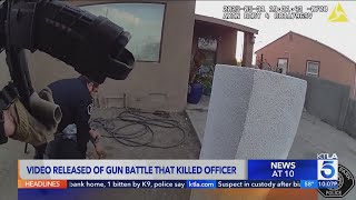 Video released of Baldwin Park gunfight that killed officer screenshot 4