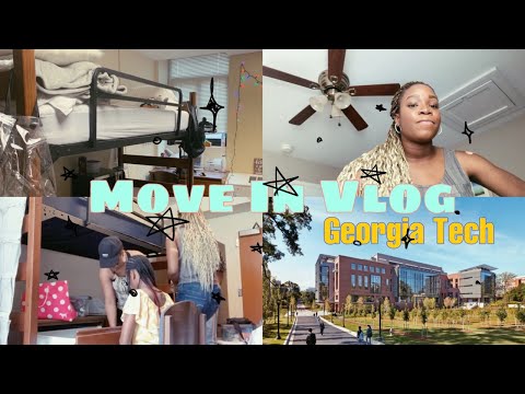 GEORGIA TECH MOVE IN DAY VLOG 2019
