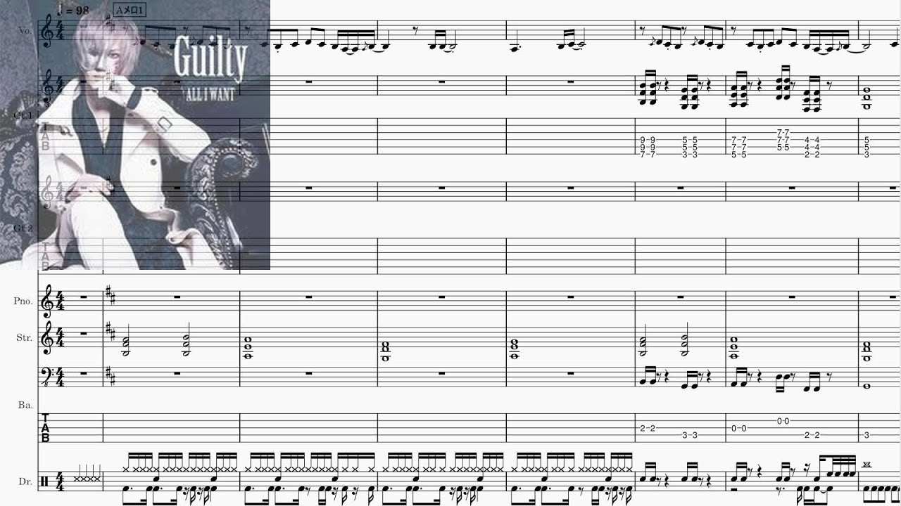 [Band-Score]ALL I WANT(Guilty) - YouTube