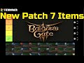 Baldur's Gate 3 Patch 7 Magic Items Tierlist and Guide - Early Access