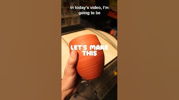 Got a twist decorated vase for today video ☺️ (caption in comments) #wheelthrowing #clay #pottery