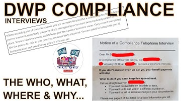DWP Compliance interviews: the who, what, where and why