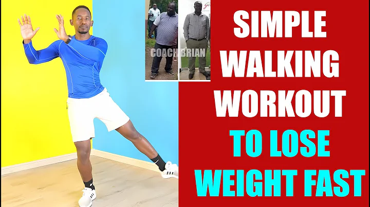 SIMPE WALKING WORKOUT to Lose Weight In 45 Minutes No Equipment