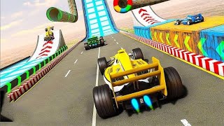 Formula Ramp Car Stunt Racing Simulator - Car Mega Ramp 3D