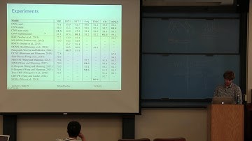 CS224D Lecture 13 - Lectures from 2015