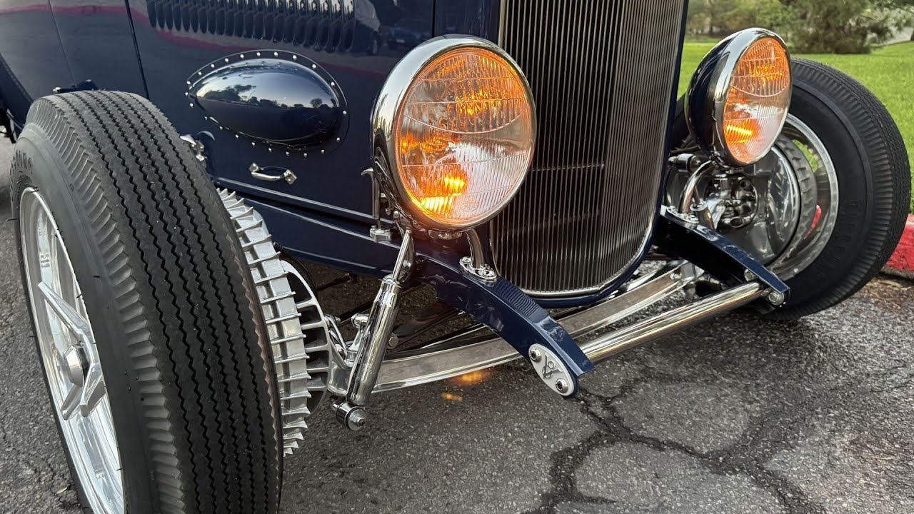 1932 Ford Roadster "Hot-Rod Hi-Boy" SOLD Brookville Steel So-Cal 502 5-Speed 9"