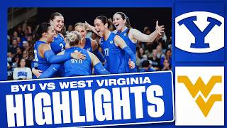 BYU Women's Volleyball vs West Virginia || Full Game Highlights 2026