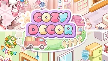 Cozy Decor: Room Makeover Gameplay Video for Android Mobile