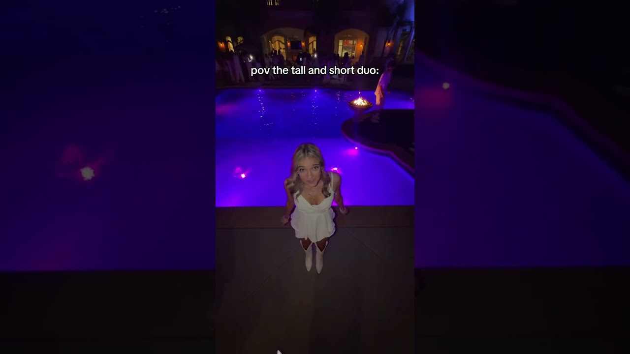 are you the tall or short one?😂