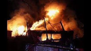 FIRE FIGHTERS | flames and smoke engulfed Fire leaps from home to home in Queens