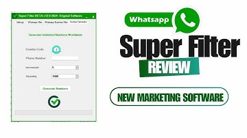 super filter -15.0 | new number checker software 2025 | no blocking issues