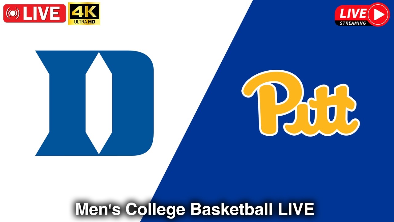 Duke vs Pittsburgh LIVE 4K | Men's College Basketball 2026