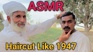 ASMR Fast Hair cutting But Barber is(100 Year Old) !![ASMR]