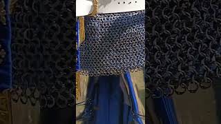 14th century 'royal' kit. with Gold and ermine, spring steel armor,  wool and Linen #14thcentury