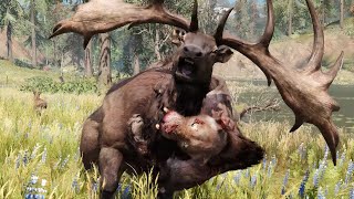 Bloodfang Sabretooth Vs All Animals - Far Cry Primal 4K 60 FPS (Max Settings)