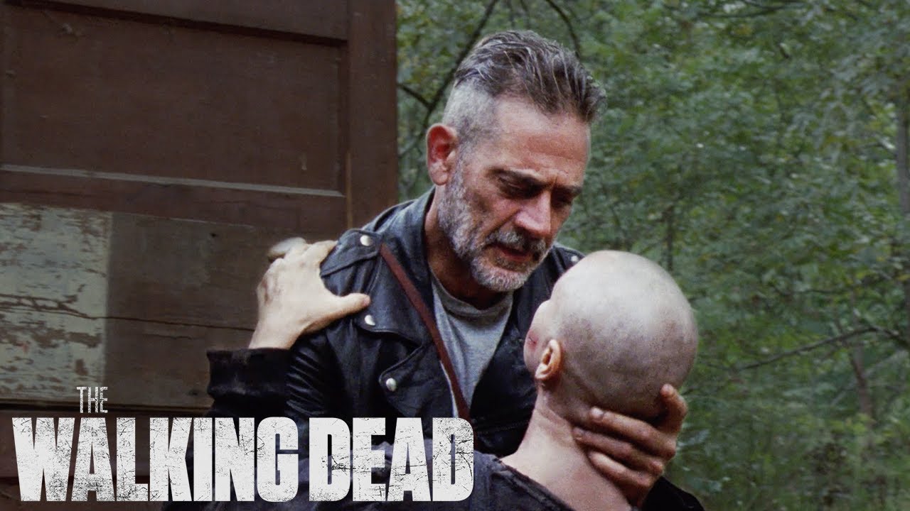 Negan Tricks Alpha The Walking Dead Talked About Scene Season 10 Episode 12 Youtube