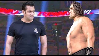 The Great Khali vs Salman Khan Iron Man Match