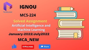 MCS-224 Solved Assignment ||JAN/JULY-22|| MCA New || IGNOU || DalalTechnologies