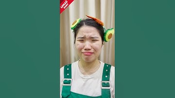 Andee Xoài ăn ĐỒ ĂN THẬT GIẢ - Đừng chọn nhầm nếu không....? #lioleo #shorts Real Food vs Fake Food