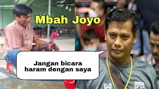 Mbah Joyo ngaku bukan muslim, jadi jangan bicara masalah haram