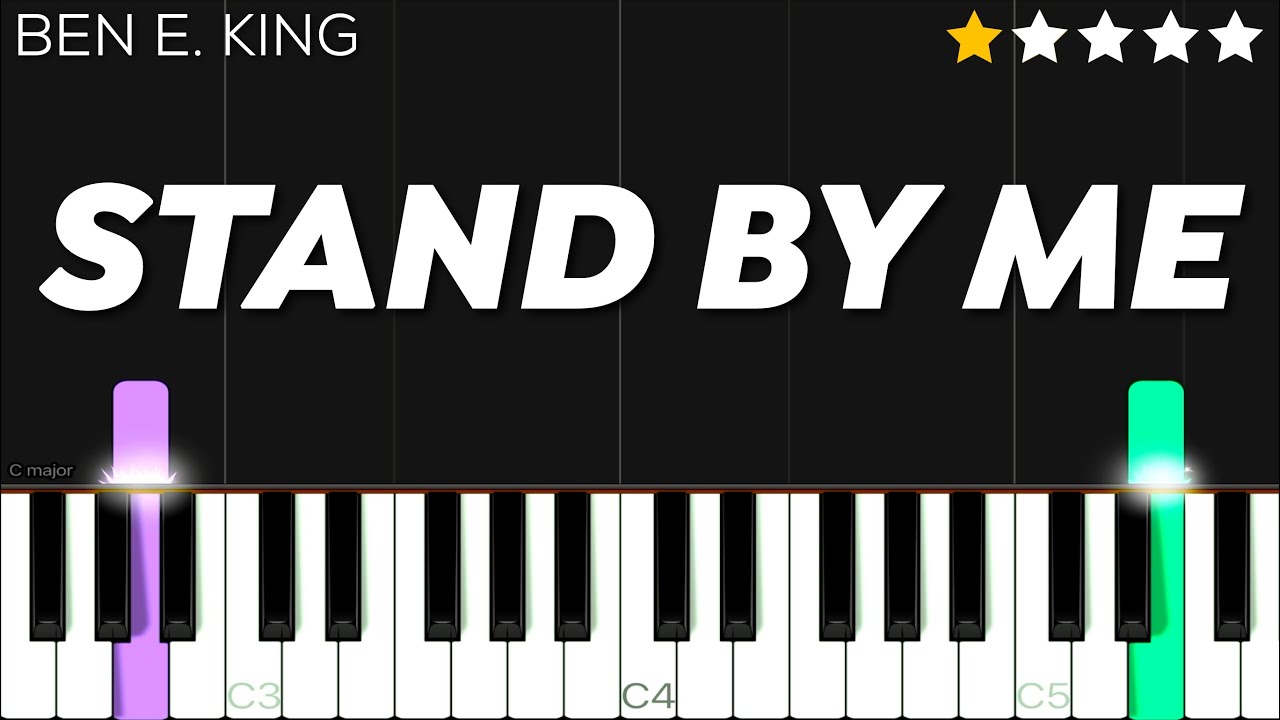 Ben E King   Stand By Me  EASY Piano Tutorial