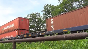 Fast CSX Intermodal Train