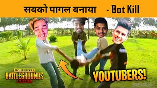 ? YouTubers vs Bot Battle in PUBG Mobile - BandookBaaz PUBG funny Videos | PUBG Funny Tiktok videos