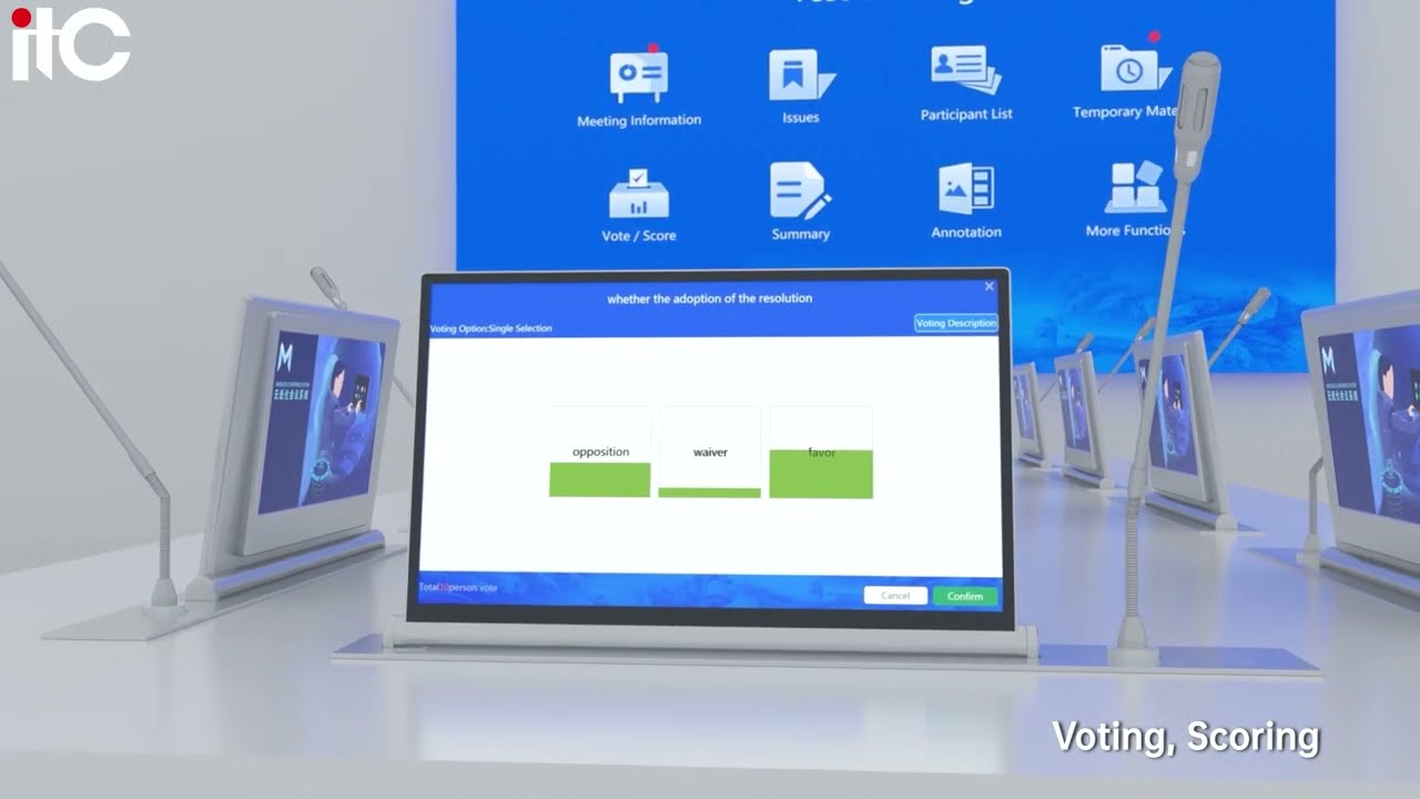 itc Paperless Conference System