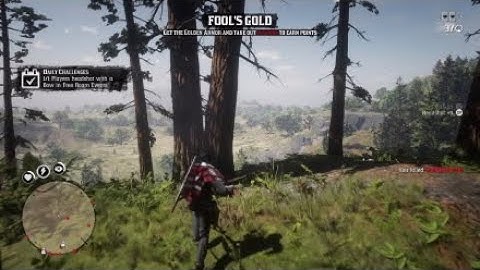 Red Dead Online 1 Headshot with bow 3 Kills in Free roam events 2 in 1