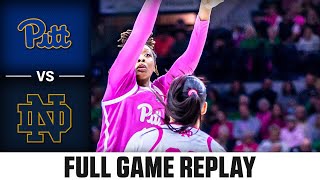 Pitt vs. Notre Dame Full Game Replay | 2023-24 ACC Women's Basketball